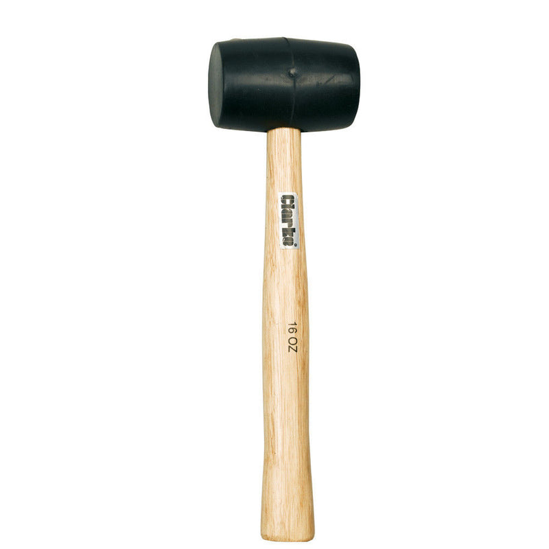 Clarke 1801291 CHT291 16oz Black Rubber Mallet