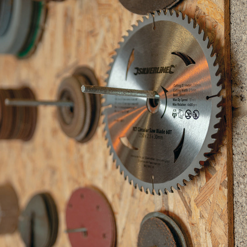 Silverline 803634 TCT Circular Saw Blades 40, 60T 2pk