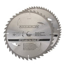 Silverline 803634 TCT Circular Saw Blades 40, 60T 2pk
