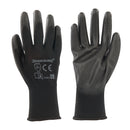 Silverline 819015 Black Palm Gloves