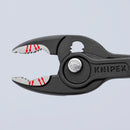 KNIPEX 82 02 250 TwinGrip Front and side gripping plier with comfort handles grey atramentized 250 mm