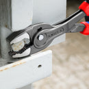 KNIPEX 82 02 250 TwinGrip Front and side gripping plier with comfort handles grey atramentized 250 mm