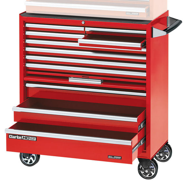 Clarke 7639016 CBB311DFC Large 11 Drawer Mobile Cabinet