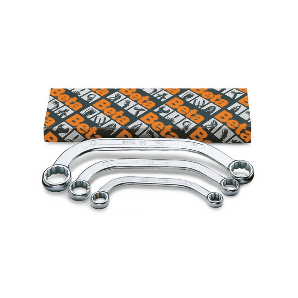 BETA 830085 83/S5-5 HALF-MOON RING WRENCHES IN BOX