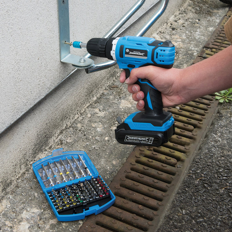 Silverline 846154 Colour-Coded Bit Set 56pce