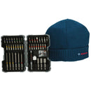 Bosch 0615997658 43 Piece Screwdriving Accessories Bit Set + Free Bosch Beanie