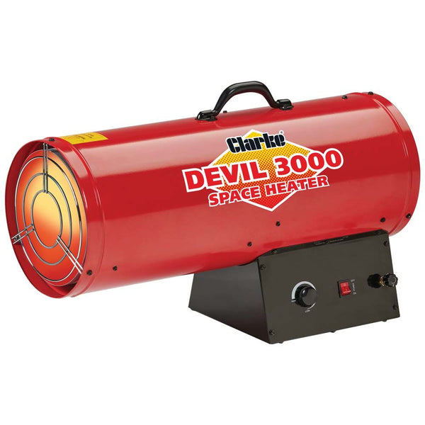 Clarke 6920027 Devil 3000 82kW Propane Gas Fired Space Heater (230V)