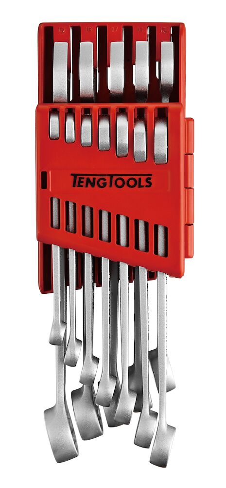 Teng Tools 8512A Metric Anti Slip Combination 12 Piece Spanner Set