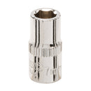 Silverline 853854 Socket 1/4" Drive 6pt Metric