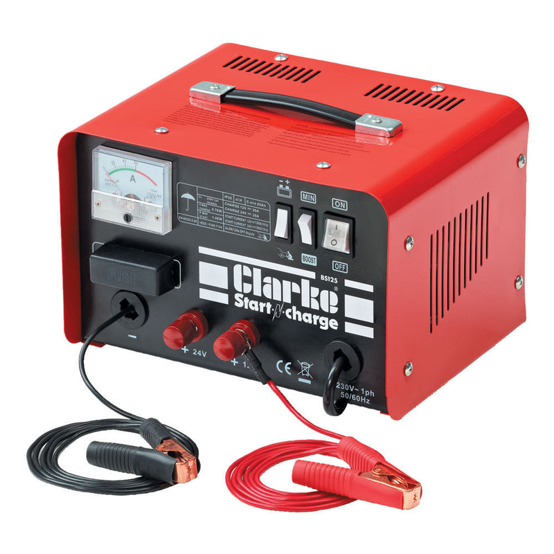 Clarke 6210125 BC125 Battery Starter/Charger