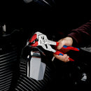 KNIPEX 86 05 250 Pliers Wrench pliers and a wrench in a single tool with multi-component grips chrome-plated 250 mm