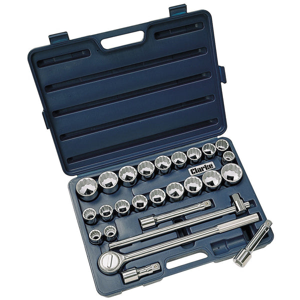 Clarke 1801263 CHT263 26 Piece 3/4" Drive Socket Set