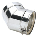 Clarke 6911258 6" Stainless Steel Twin Wall Flue 45¡ Elbow