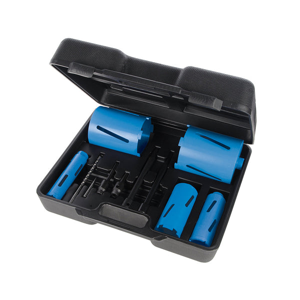 Silverline 868616 Diamond Core Drill Kit 5-Core 11pce