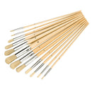Silverline 868848 Artists Paint Brush Set 12pce