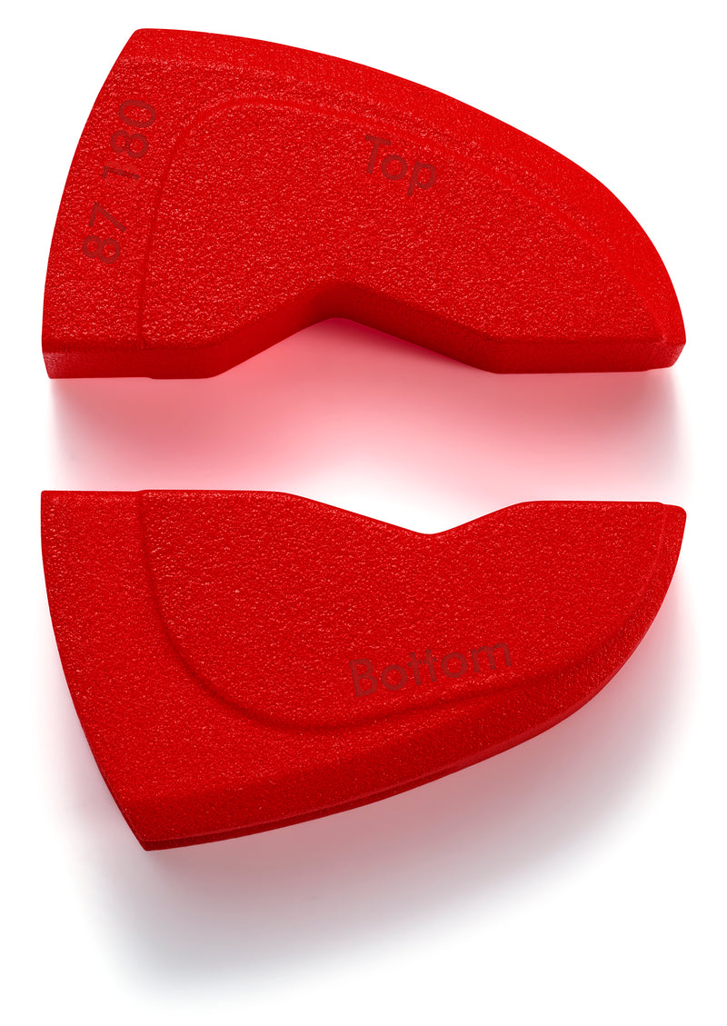 KNIPEX 87 09 180 V01 3 pairs of plastic jaws for all 87 XX 180 models (models from 2010)