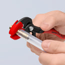 KNIPEX 87 09 180 V01 3 pairs of plastic jaws for all 87 XX 180 models (models from 2010)