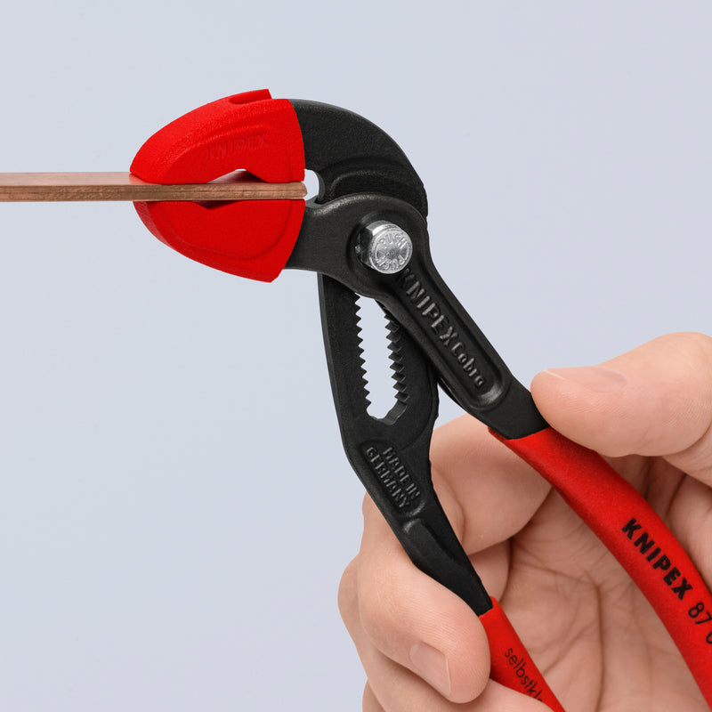 KNIPEX 87 09 180 V01 3 pairs of plastic jaws for all 87 XX 180 models (models from 2010)