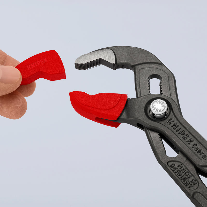KNIPEX 87 09 250 V01 3 pairs of plastic jaws for all 87 XX 250 models (models from 2007)