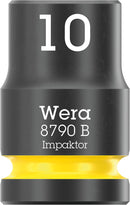 Wera 05005501001 8790 B Impaktor socket with 3/8" drive, 10 x 30 mm