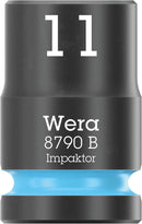 Wera 05005502001 8790 B Impaktor socket with 3/8" drive, 11 x 30 mm