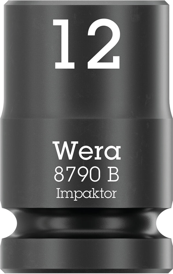 Wera 05005503001 8790 B Impaktor socket with 3/8" drive, 12 x 30 mm
