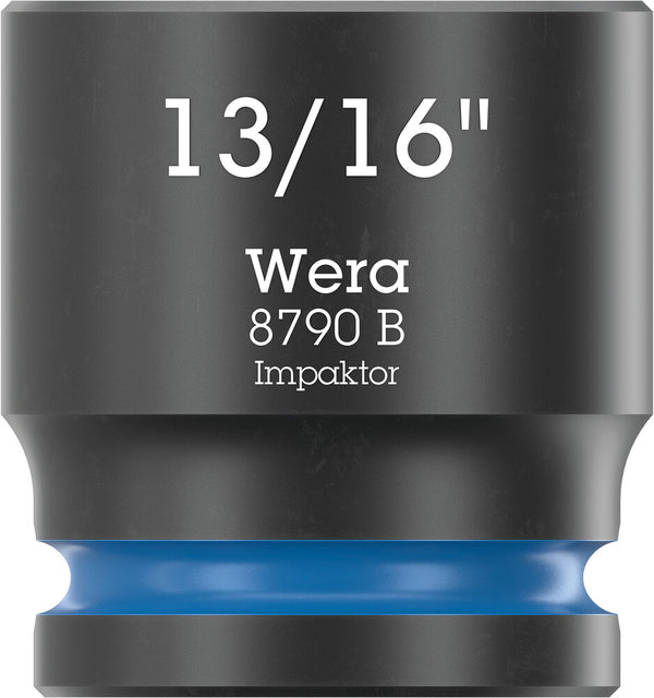 Wera 05005523001 8790 B Impaktor socket with 3/8" drive, 13/16" x 32 mm
