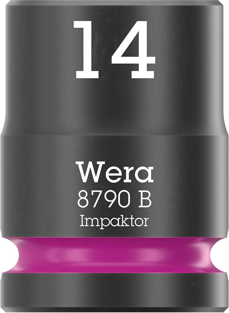 Wera 05005505001 8790 B Impaktor socket with 3/8" drive, 14 x 30 mm