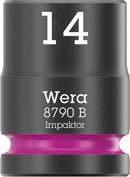 Wera 05005505001 8790 B Impaktor socket with 3/8" drive, 14 x 30 mm