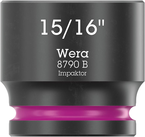 Wera 05005525001 8790 B Impaktor socket with 3/8" drive, 15/16" x 32 mm