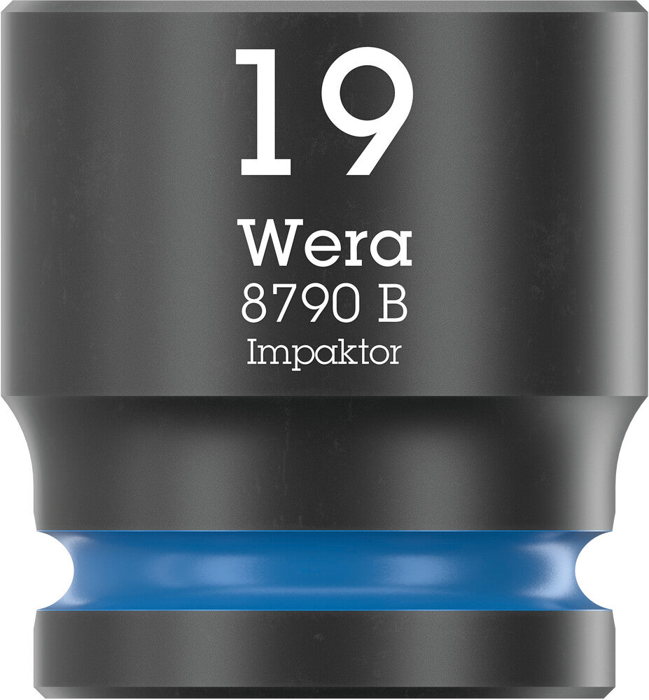 Wera 05005510001 8790 B Impaktor socket with 3/8" drive, 19 x 30 mm