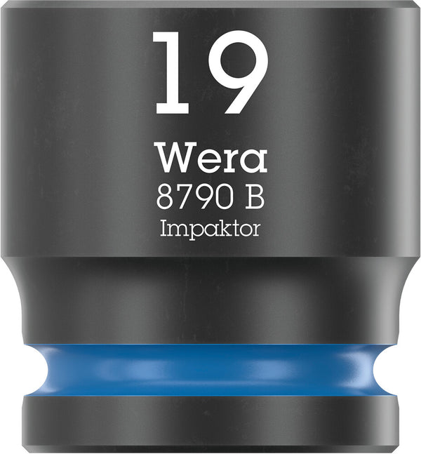 Wera 05005510001 8790 B Impaktor socket with 3/8" drive, 19 x 30 mm