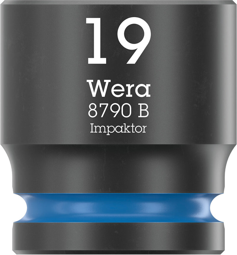 Wera 05005510001 8790 B Impaktor socket with 3/8" drive, 19 x 30 mm