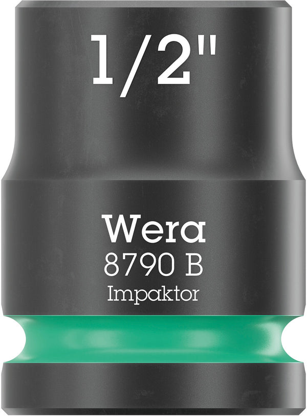 Wera 05005518001 8790 B Impaktor socket with 3/8" drive, 1/2" x 30 mm