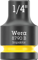 Wera 05005514001 8790 B Impaktor socket with 3/8" drive, 1/4" x 30 mm
