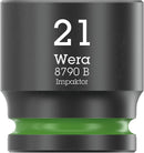 Wera 05005511001 8790 B Impaktor socket with 3/8" drive, 21 x 32 mm