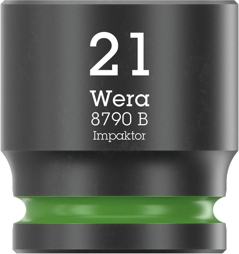 Wera 05005511001 8790 B Impaktor socket with 3/8" drive, 21 x 32 mm