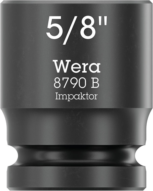 Wera 05005520001 8790 B Impaktor socket with 3/8" drive, 5/8" x 30 mm