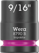 Wera 05005519001 8790 B Impaktor socket with 3/8" drive, 9/16" x 30 mm