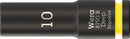 Wera 05005551001 8790 B Impaktor Deep Socket with 3/8" drive, 10 x 63 mm
