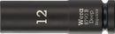 Wera 05005553001 8790 B Impaktor Deep Socket with 3/8" drive, 12 x 63 mm