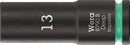 Wera 05005554001 8790 B Impaktor Deep Socket with 3/8" drive, 13 x 63 mm