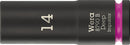 Wera 05005555001 8790 B Impaktor Deep Socket with 3/8" drive, 14 x 63 mm
