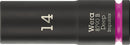 Wera 05005555001 8790 B Impaktor Deep Socket with 3/8" drive, 14 x 63 mm