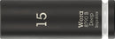 Wera 05005556001 8790 B Impaktor Deep Socket with 3/8" drive, 15 x 63 mm