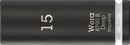 Wera 05005556001 8790 B Impaktor Deep Socket with 3/8" drive, 15 x 63 mm