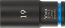 Wera 05005560001 8790 B Impaktor Deep Socket with 3/8" drive, 19 x 63 mm