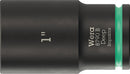 Wera 05005576001 8790 B Impaktor Deep Socket with 3/8" drive, 1" x 63 mm