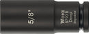 Wera 05005570001 8790 B Impaktor Deep Socket with 3/8" drive, 5/8" x 63 mm