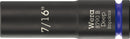Wera 05005567001 8790 B Impaktor Deep Socket with 3/8" drive, 7/16" x 63 mm